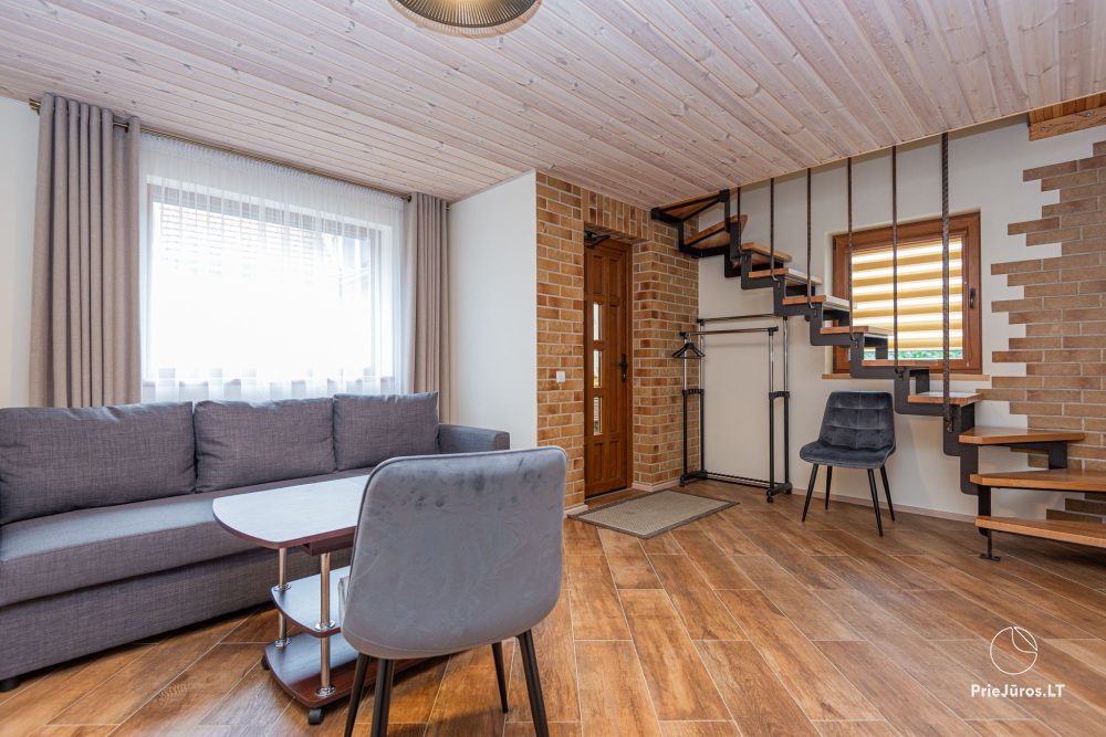Nowe apartamenty w Połądze Birutės12 – 400 m od plaży morskiej. Oddzielne wejścia, podwórko - 1