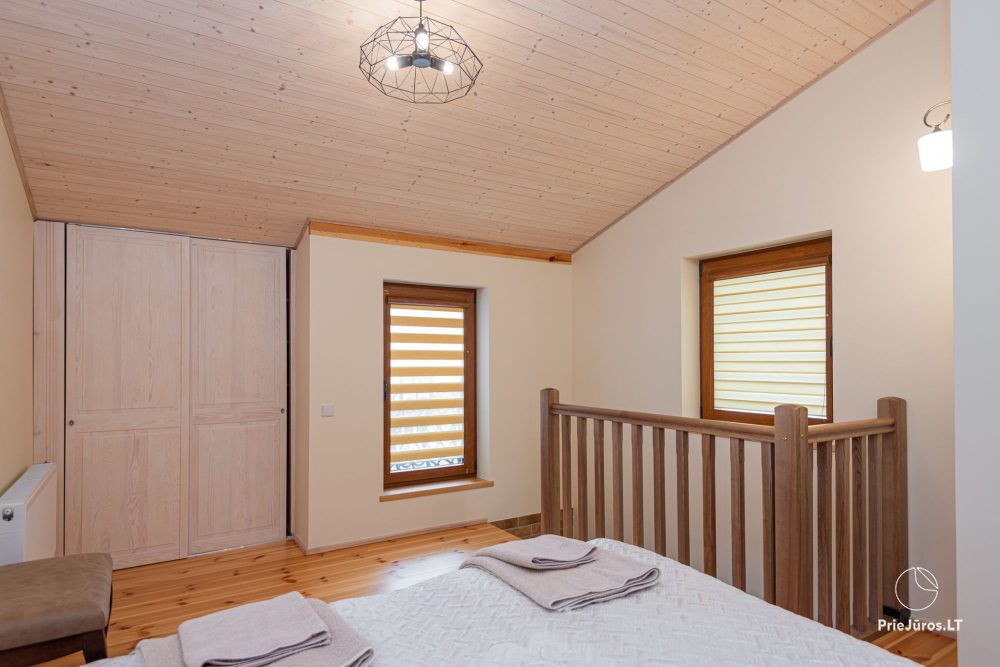Nowe apartamenty w Połądze Birutės12 – 400 m od plaży morskiej. Oddzielne wejścia, podwórko