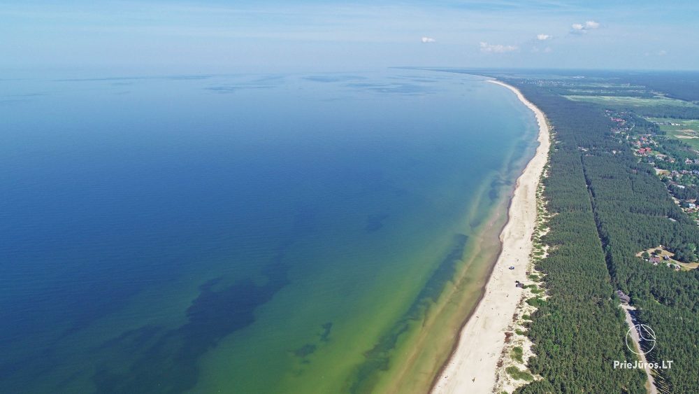 Nowe apartamenty w Połądze Birutės12 – 400 m od plaży morskiej. Oddzielne wejścia, podwórko