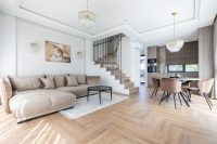 Apartament z jacuzzi "Sakalo 29" do wypoczynku w Kunigiskiai. Do morza 150 metrów, obok las sosnowy