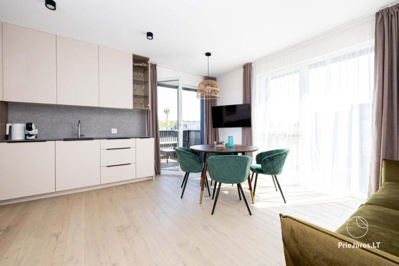 Pajurio Melis apartment in complex Mano Jura 3, in Kunigiskiai