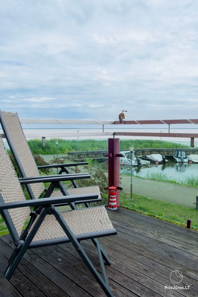 Dwupiętrowe apartamenty z tarasami na brzegu zalewu - 1