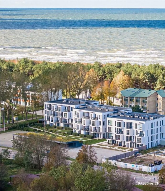 Apartamenty dwupokojowe w Šventoja „Linas”, bardzo blisko morza