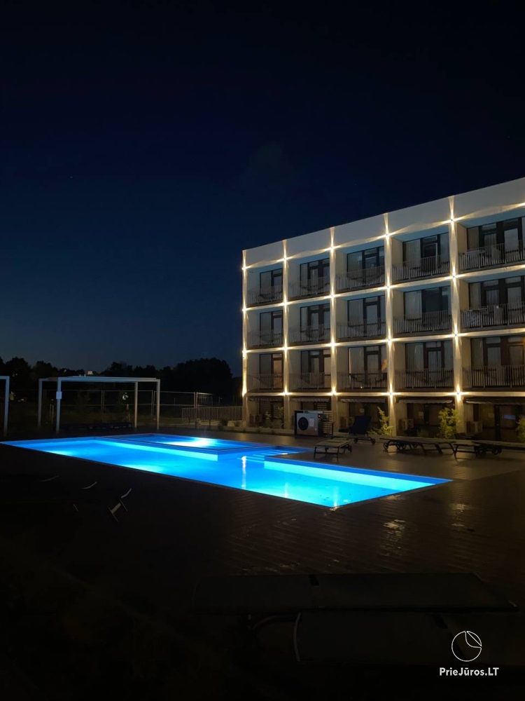 Apartament z basenem w Sventoji, w kompleksie „Mano Sventove”