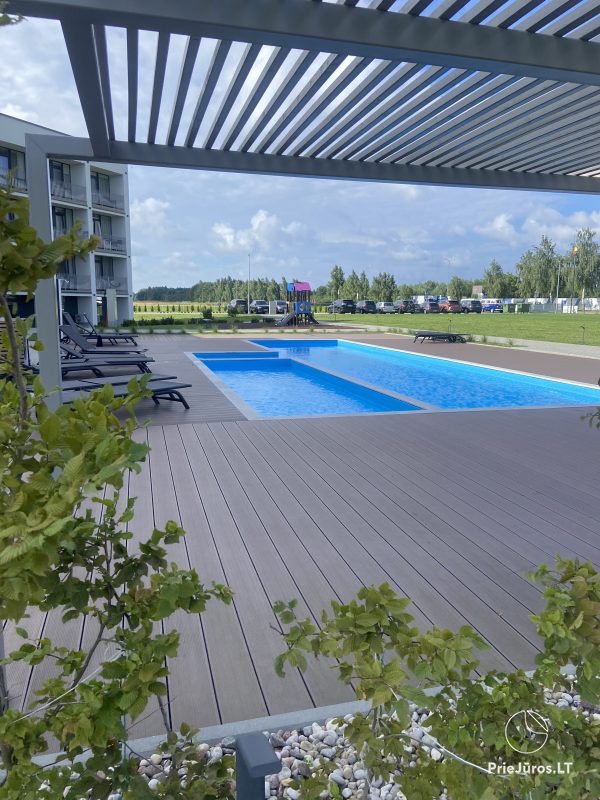 Apartament z basenem w Sventoji, w kompleksie „Mano Sventove”