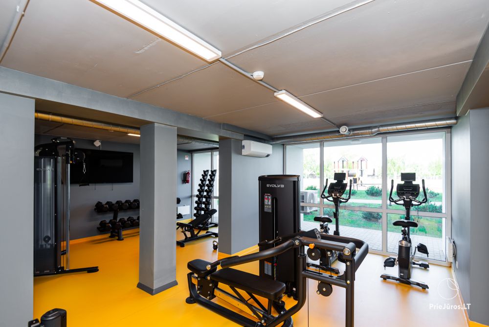 Apartament z basenem w Sventoji, w kompleksie „Mano Sventove”