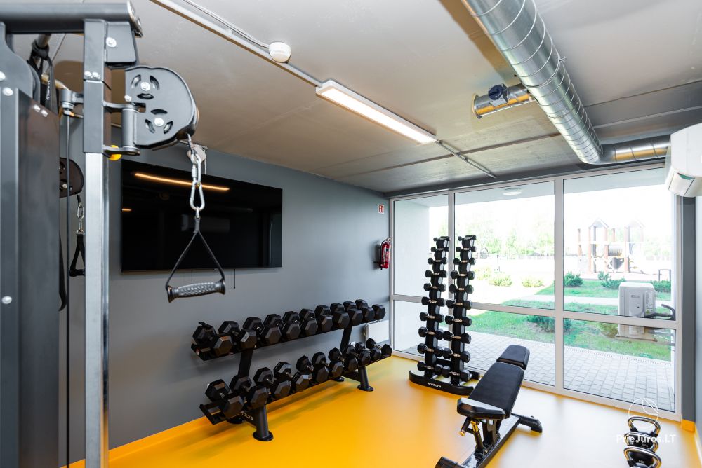 Apartament z basenem w Sventoji, w kompleksie „Mano Sventove”