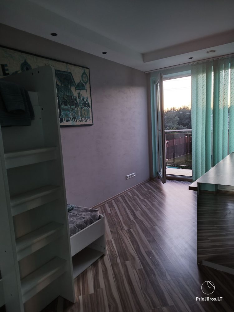 „Domek Nadmorska Bryza” w Melnragė 1, tuż nad morzem