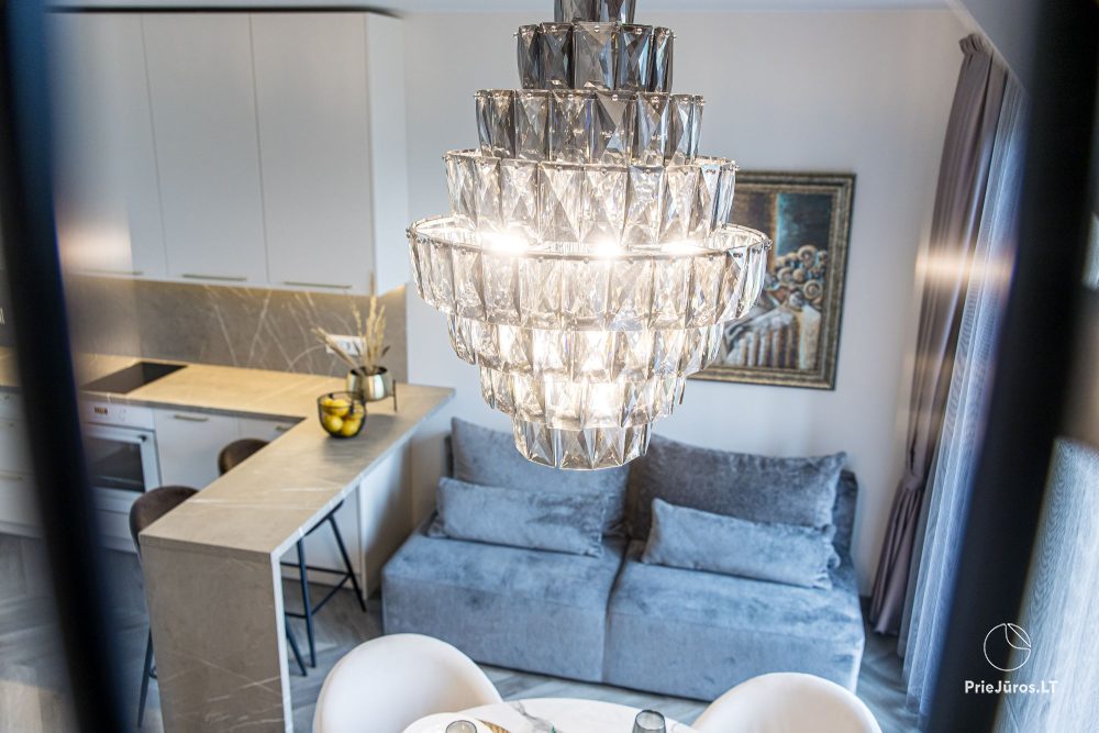 Sea Life home – Kunigiškiai – stylowy domek z dwiema sypialniami, basen w ogrodzie