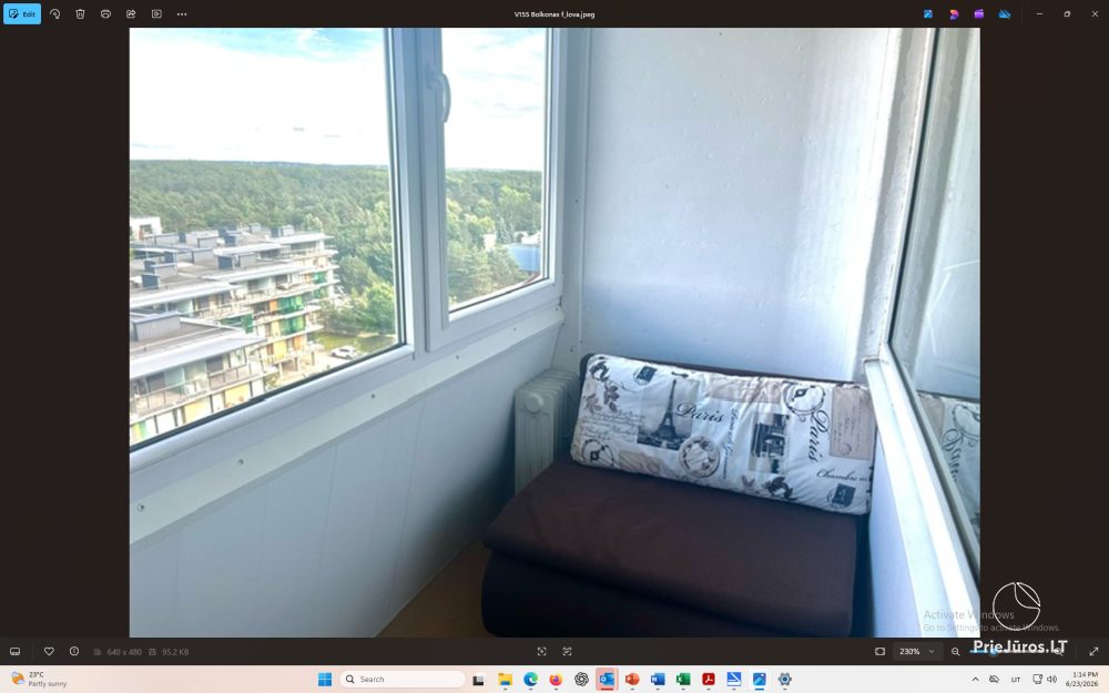 Apartament - studio z tarasem i widokiem na morze