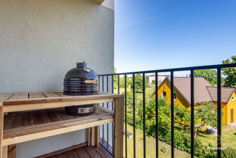 Apartamenty Neptūnas ze wszystkimi udogodnieniami w Šventoji