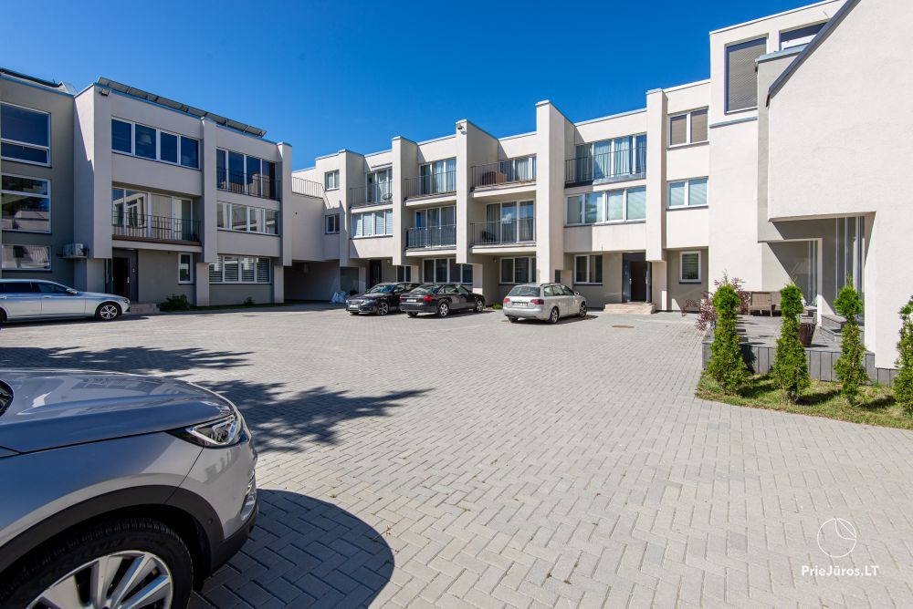 Apartamenty Neptūnas ze wszystkimi udogodnieniami w Šventoji