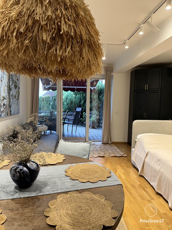 Przytulny apartament (2+2) nad brzegiem laguny