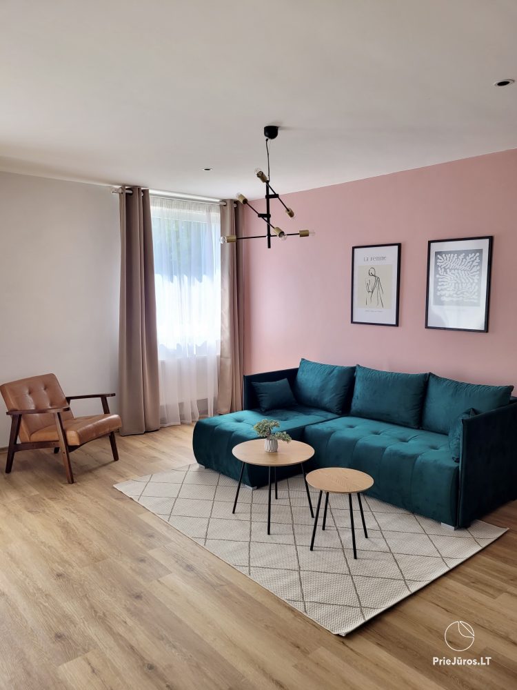 Nowo umeblowane apartamenty w centrum Połągi - 1