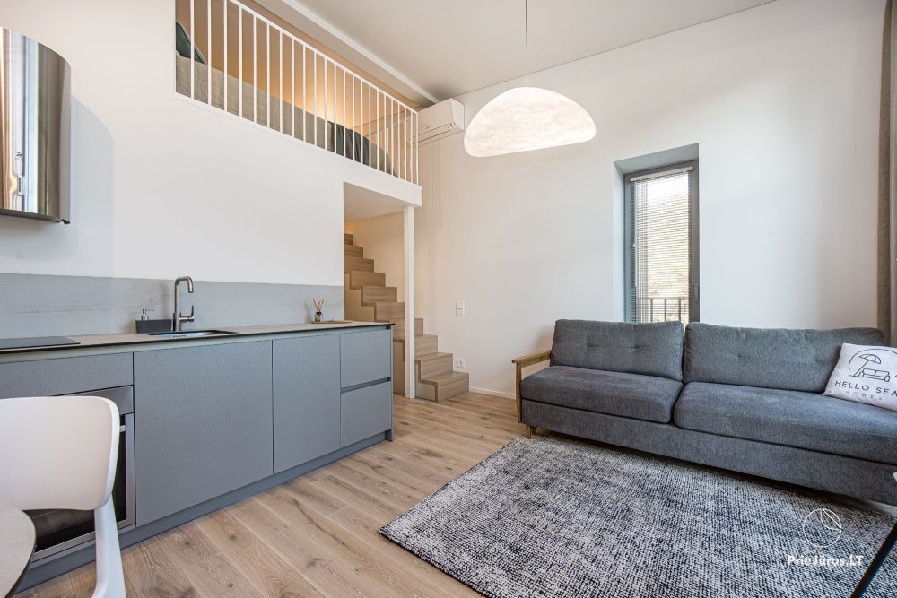 Oaza Doliny Wydm – Kunigiškiai – Apartamenty z Balkonem w Sosnowym Lesie, Zaledwie 300m od Morza