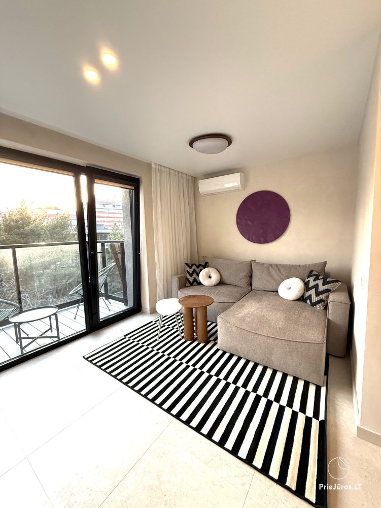 Przytulne apartamenty w Vanagupė