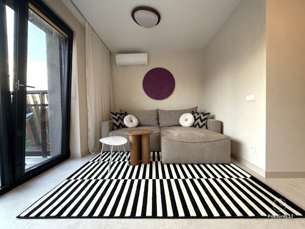 Przytulne apartamenty w Vanagupė