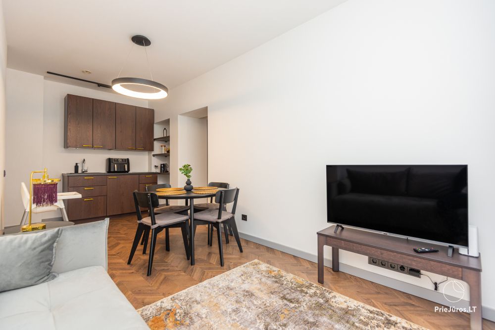 Apartamenty D21 – przytulny luksus w sercu Połągi
