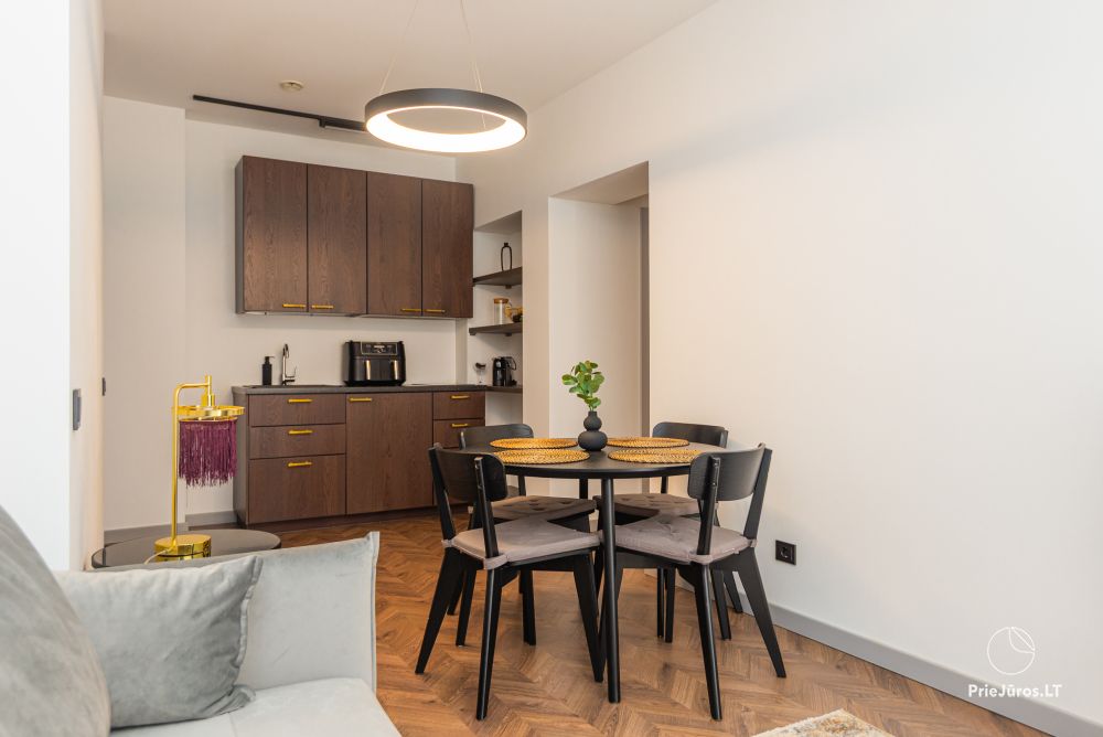 Apartamenty D21 – przytulny luksus w sercu Połągi
