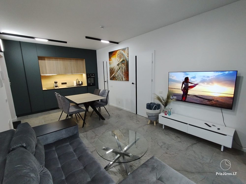 Apartamenty w Połądze Vanagupė. Do morza - 5 min.