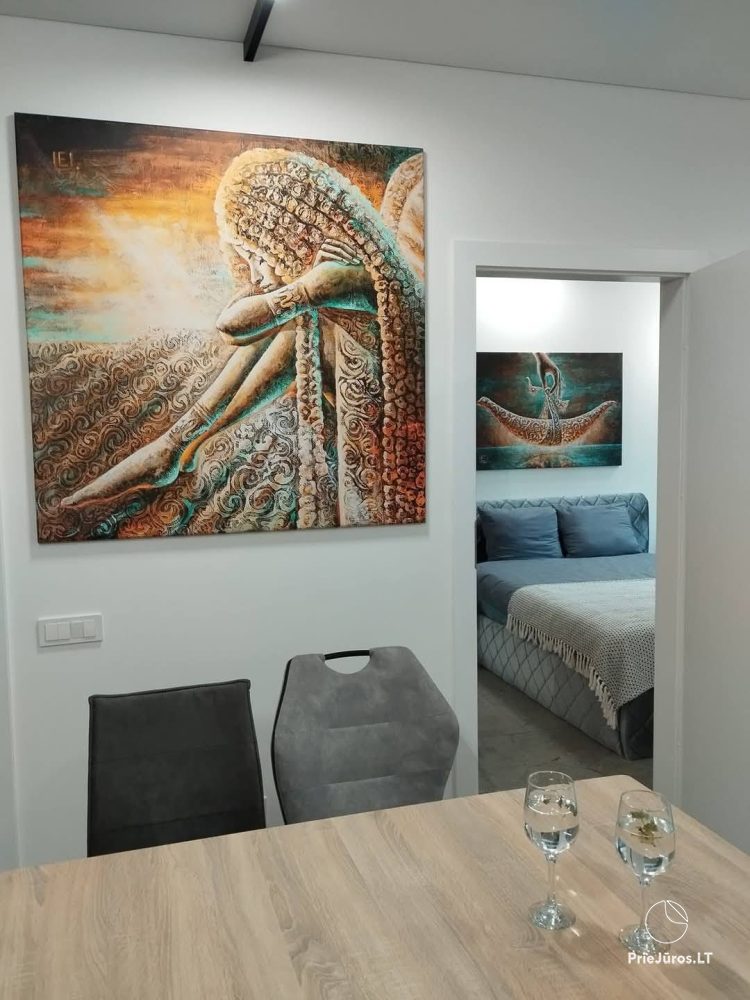 Apartamenty w Połądze Vanagupė. Do morza - 5 min.