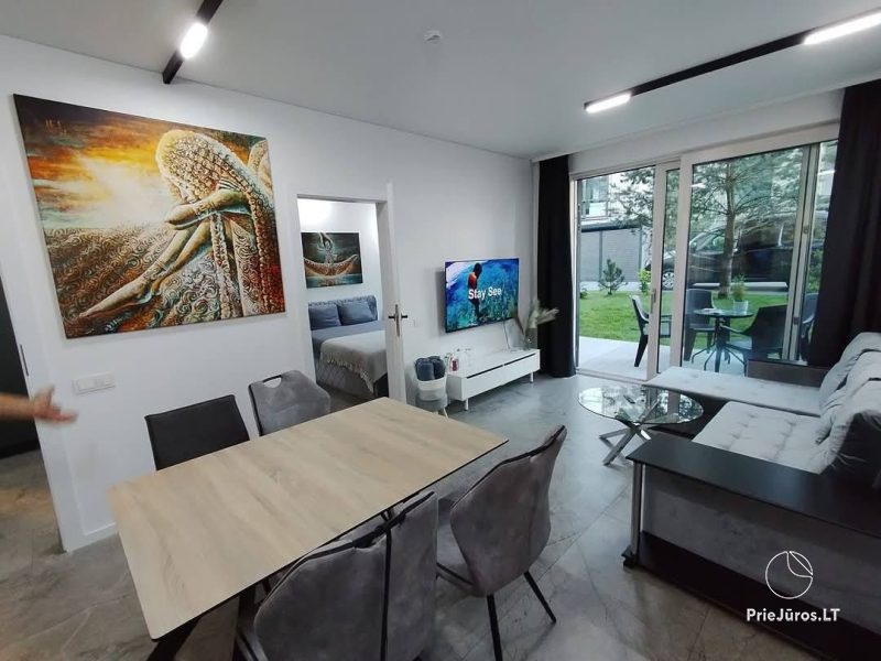 Apartamenty w Połądze Vanagupė. Do morza - 5 min.
