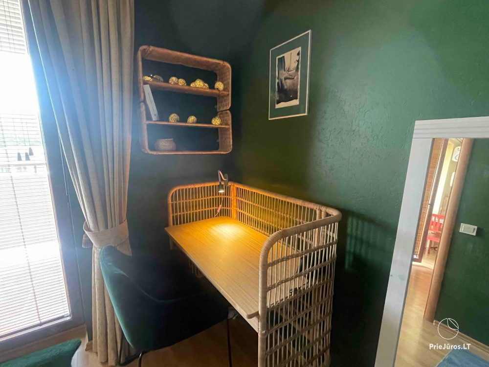 Przytulne wakacje w pobliżu Parku Birutė, apartament 2-pokojowy
