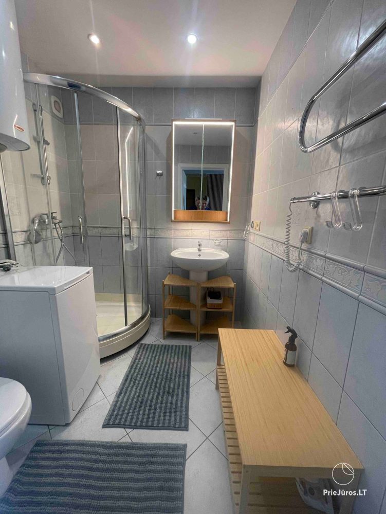Przytulne wakacje w pobliżu Parku Birutė, apartament 2-pokojowy