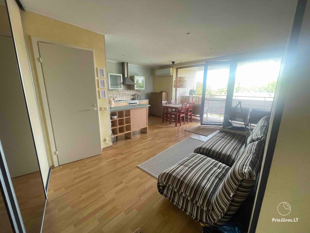 Przytulne wakacje w pobliżu Parku Birutė, apartament 2-pokojowy