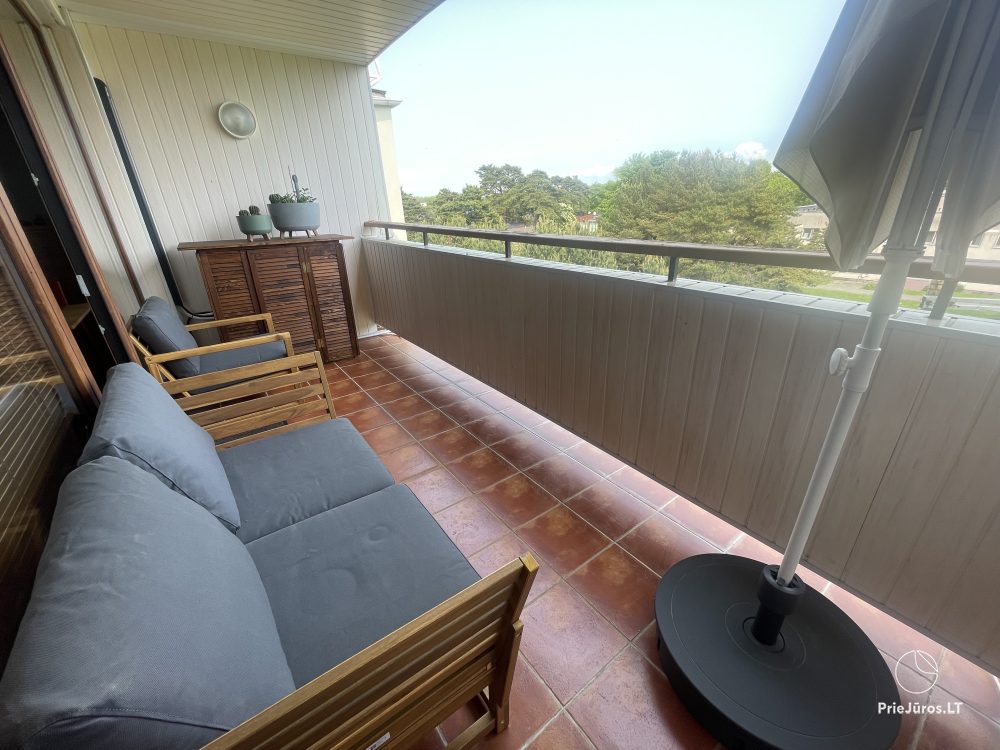 Przytulne wakacje w pobliżu Parku Birutė, apartament 2-pokojowy