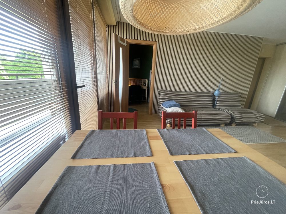 Przytulne wakacje w pobliżu Parku Birutė, apartament 2-pokojowy