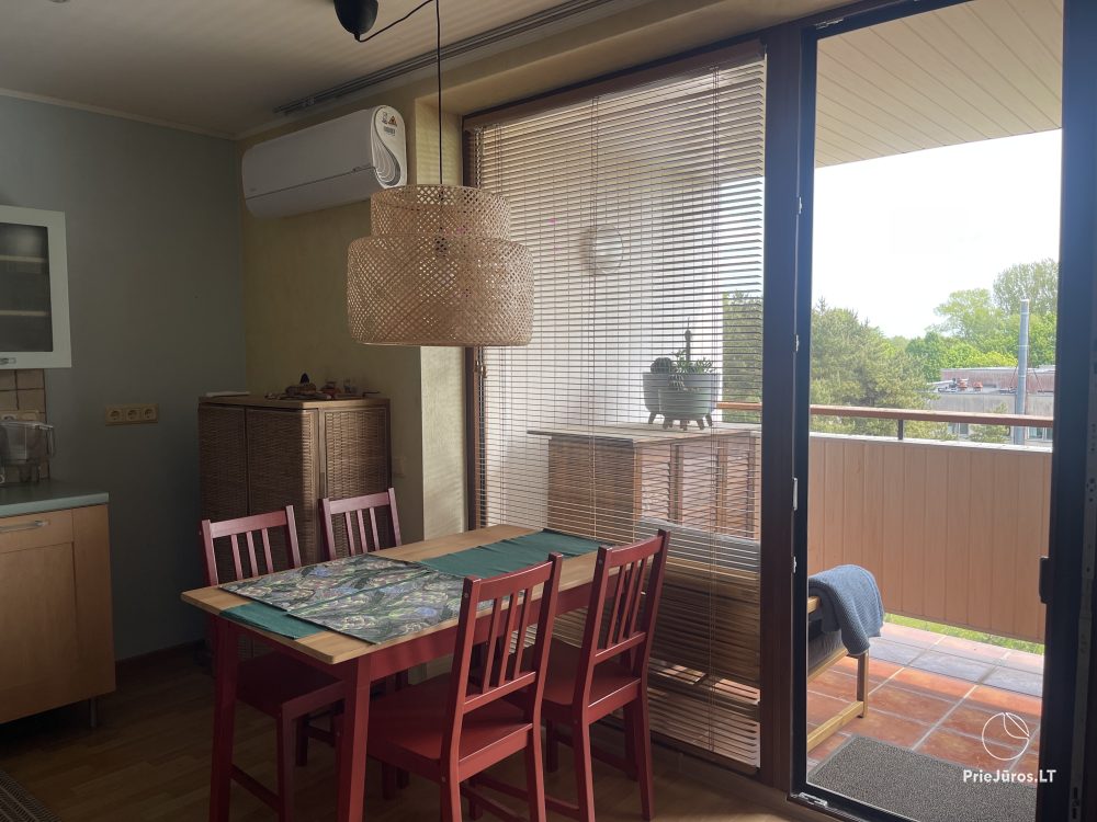 Przytulne wakacje w pobliżu Parku Birutė, apartament 2-pokojowy