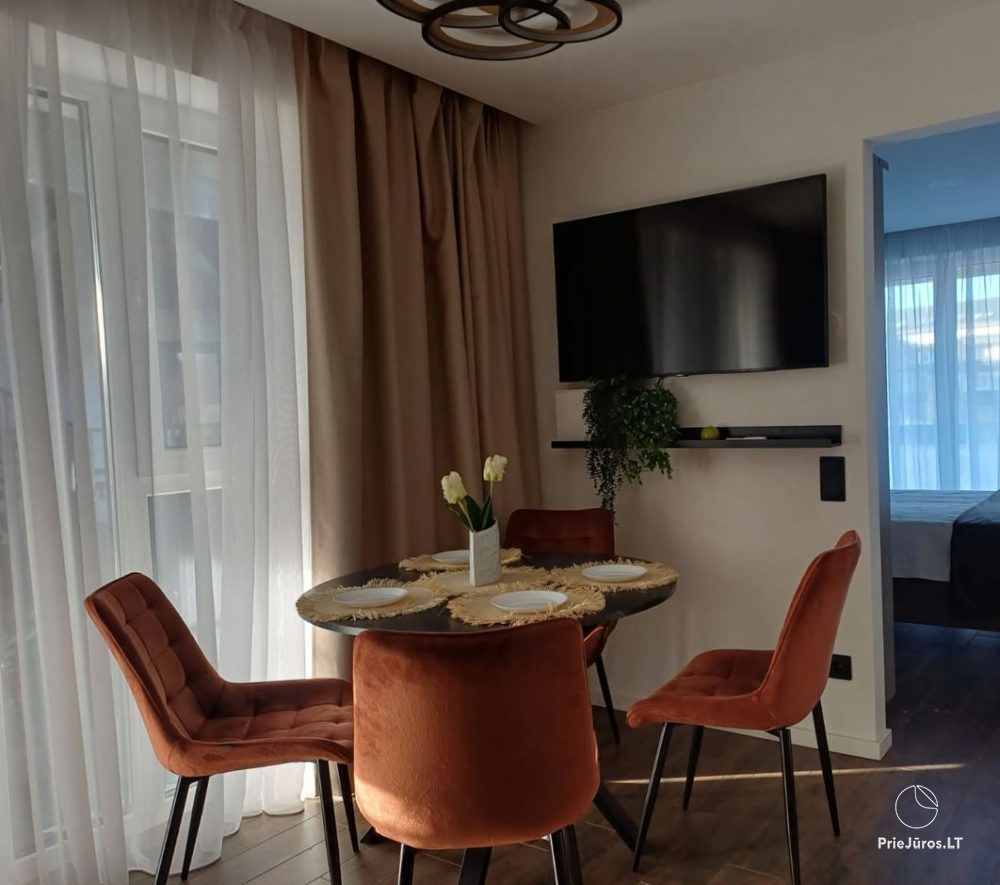 Nowe apartamenty BALTASIS KIRAS, 50 m do wydm! Mieszkanie do wynajęcia w Šventoji - 1