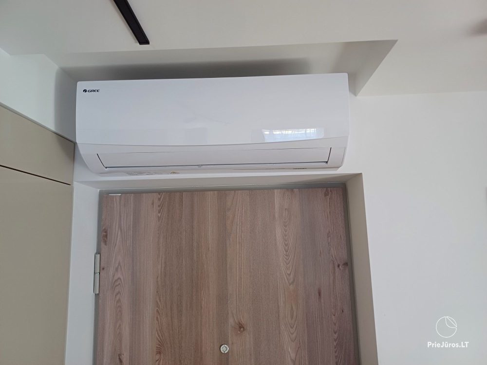 Nowe Apartamenty „BALTASIS KIRAS”, 50 m do wydm! Wynajem apartamentów w Šventoji