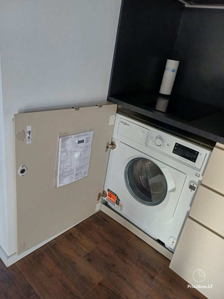 Nowe Apartamenty „BALTASIS KIRAS”, 50 m do wydm! Wynajem apartamentów w Šventoji