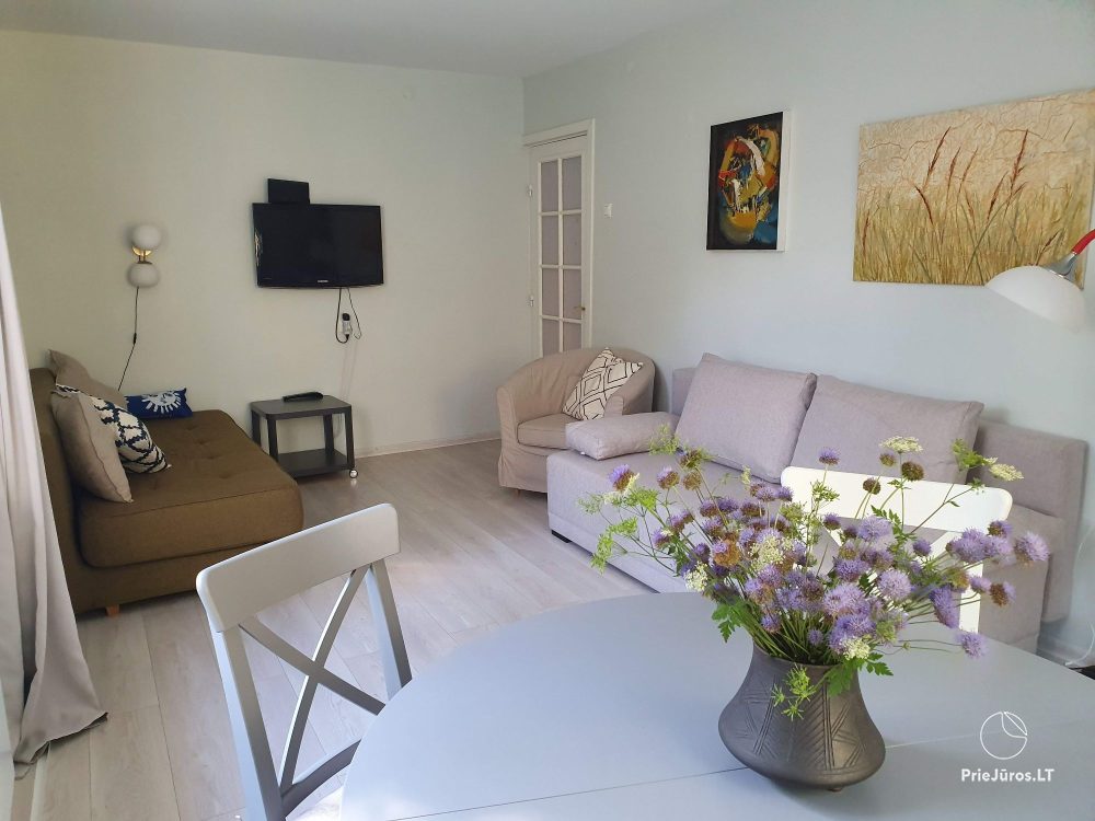 2-pok. apartamenty w Nidzie przy lesie, osobne wejście, podwórze