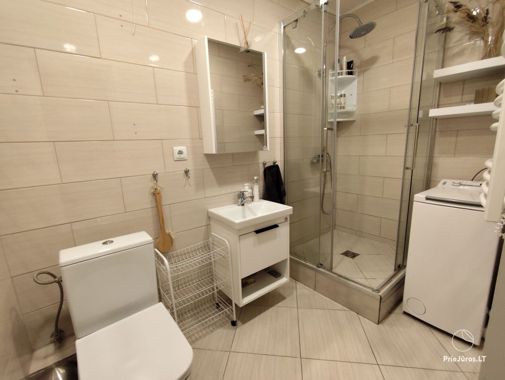 2-pok. apartamenty w Nidzie przy lesie, osobne wejście, podwórze