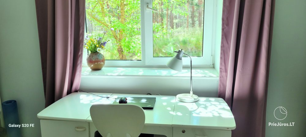 2-pok. apartamenty w Nidzie przy lesie, osobne wejście, podwórze