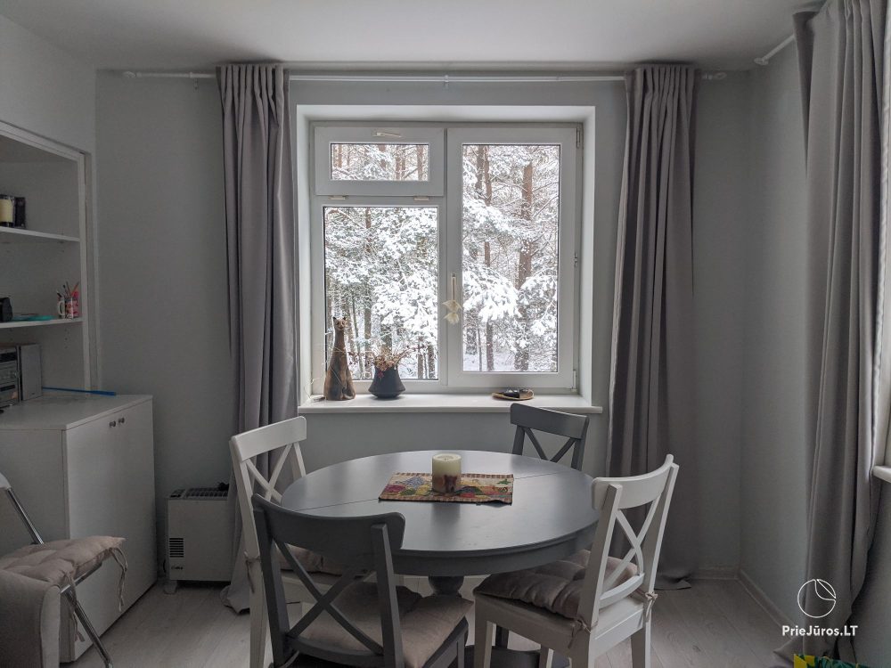 2-pok. apartamenty w Nidzie przy lesie, osobne wejście, podwórze
