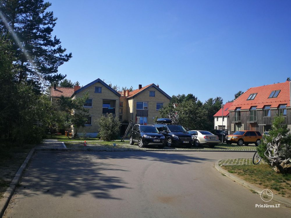 2-pok. apartamenty w Nidzie przy lesie, osobne wejście, podwórze