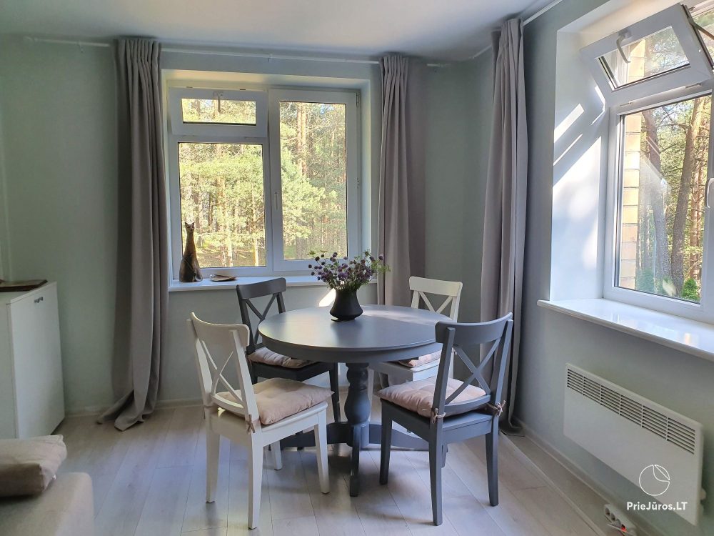 2-pok. apartamenty w Nidzie przy lesie, osobne wejście, podwórze