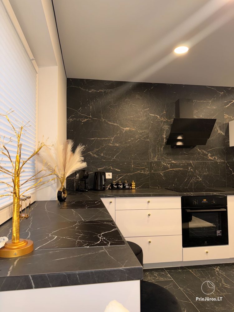 Nowoczesne minimalistyczne apartamenty luksusowe Klaipėda
