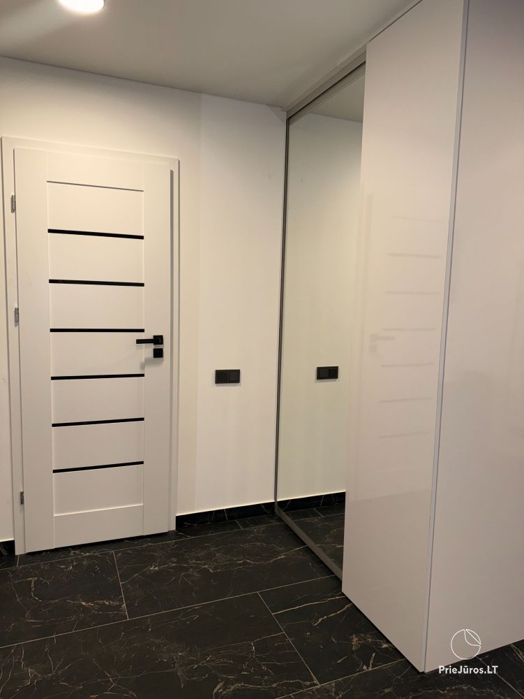 Nowoczesne minimalistyczne apartamenty luksusowe Klaipėda