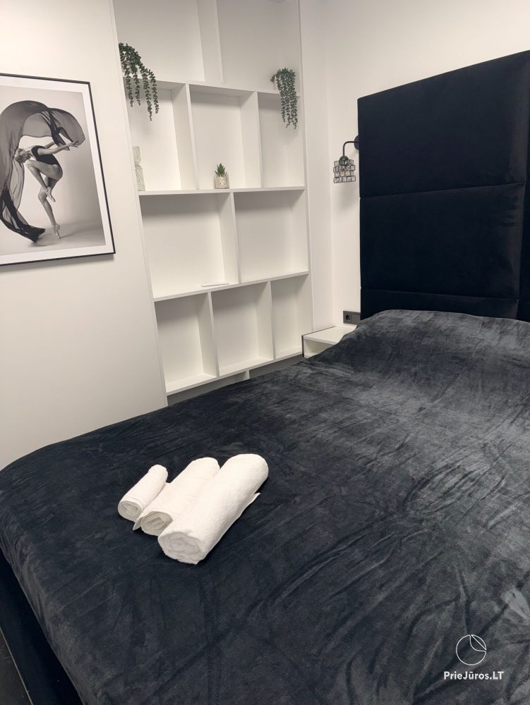 Nowoczesne minimalistyczne apartamenty luksusowe Klaipėda