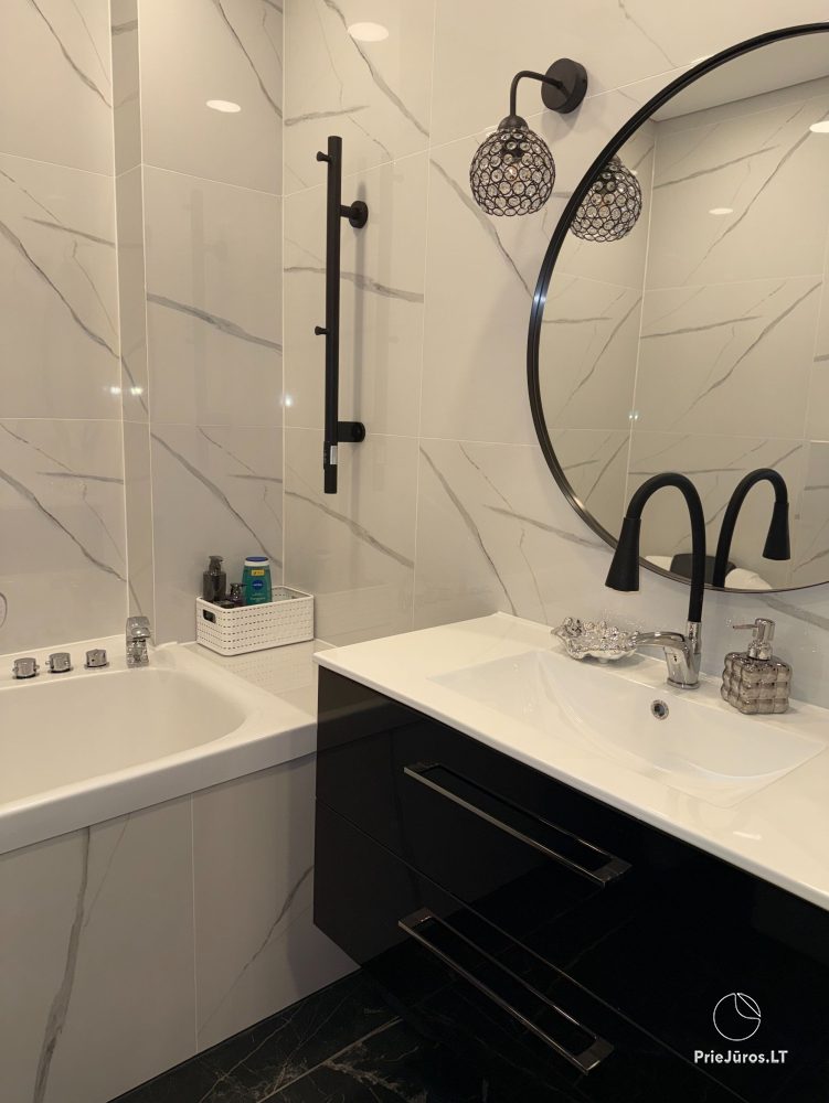 Nowoczesne minimalistyczne apartamenty luksusowe Klaipėda