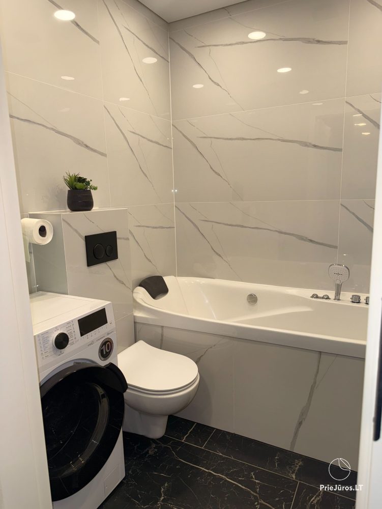 Nowoczesne minimalistyczne apartamenty luksusowe Klaipėda
