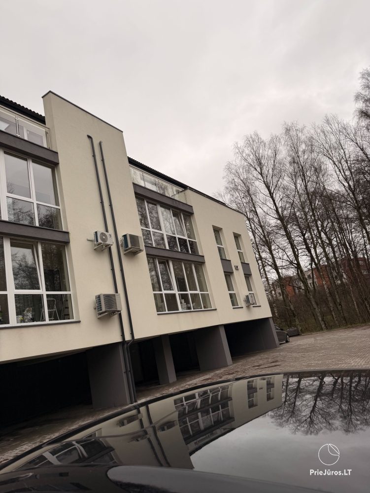 Nowoczesne minimalistyczne apartamenty luksusowe Klaipėda