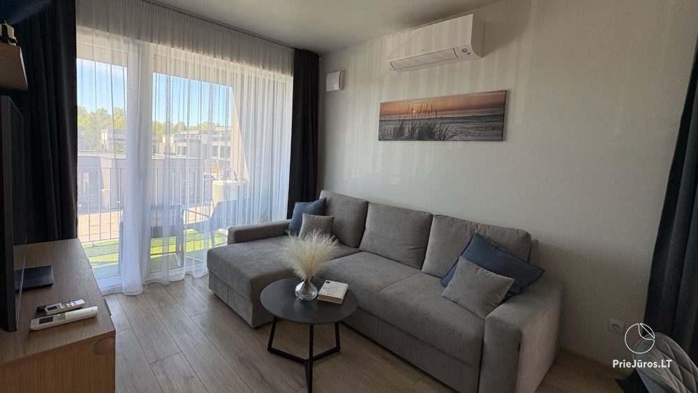 Wynajem nowo urządzonych apartamentów 4-osobowych w Kunigiškės