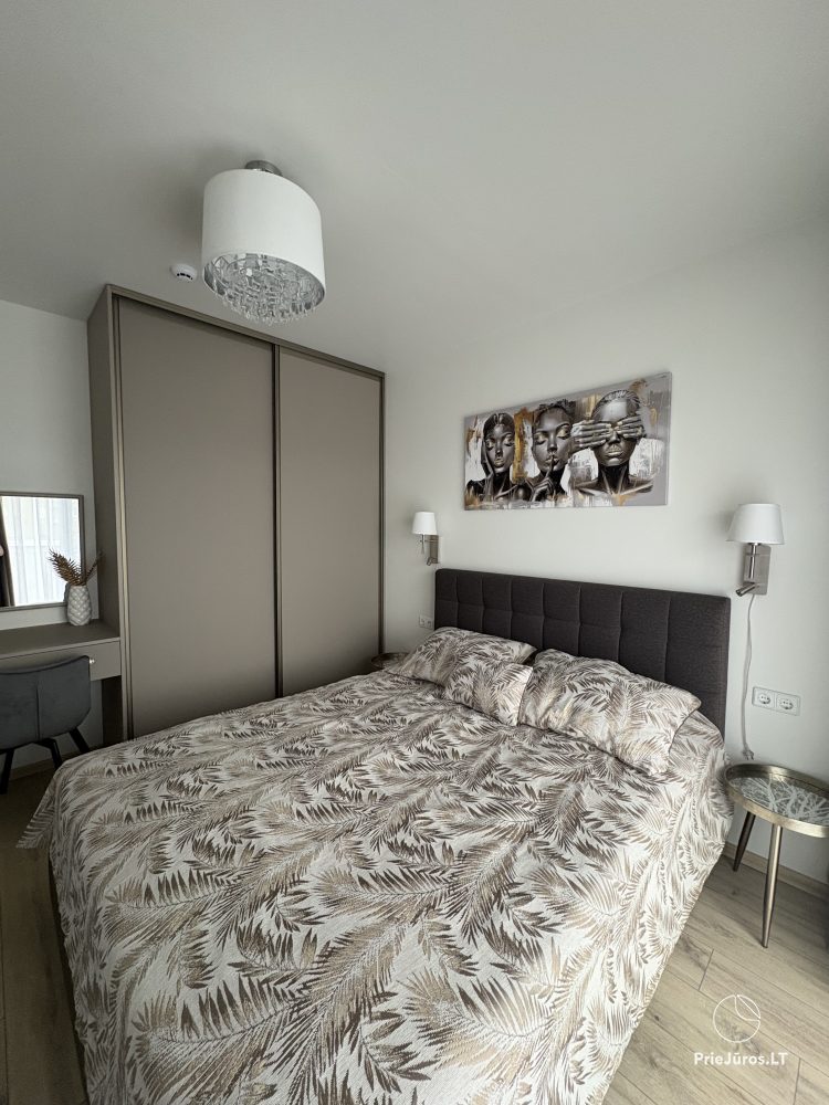 Wynajem nowo urządzonych apartamentów 4-osobowych w Kunigiškės