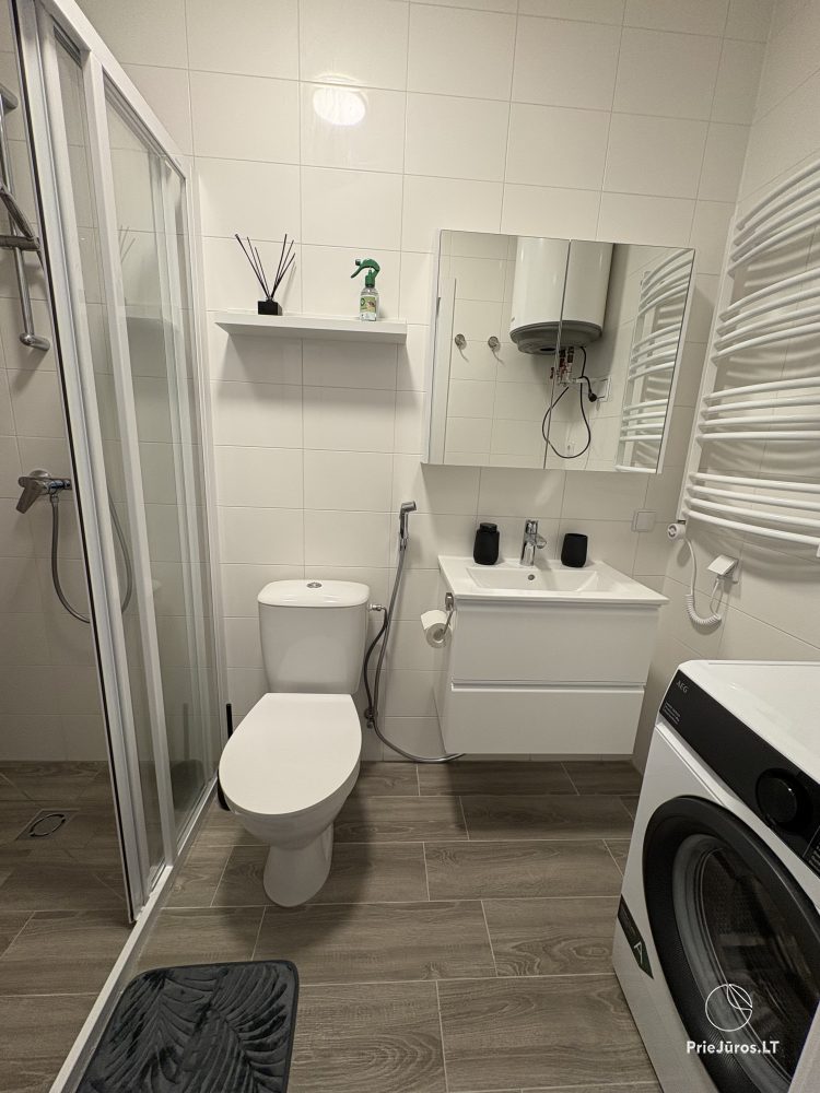 Wynajem nowo urządzonych apartamentów 4-osobowych w Kunigiškės